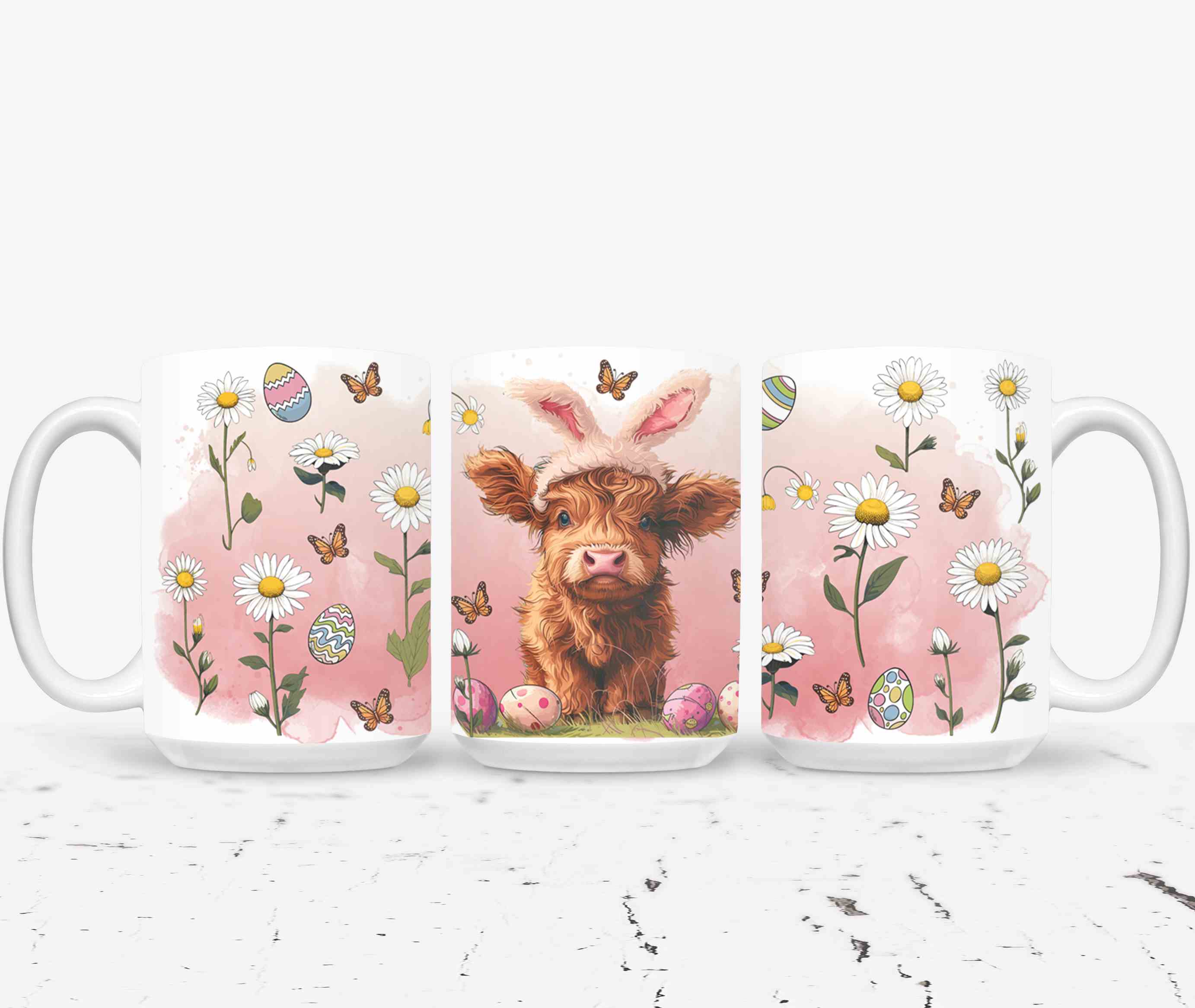 Highland Cow Easter-10369